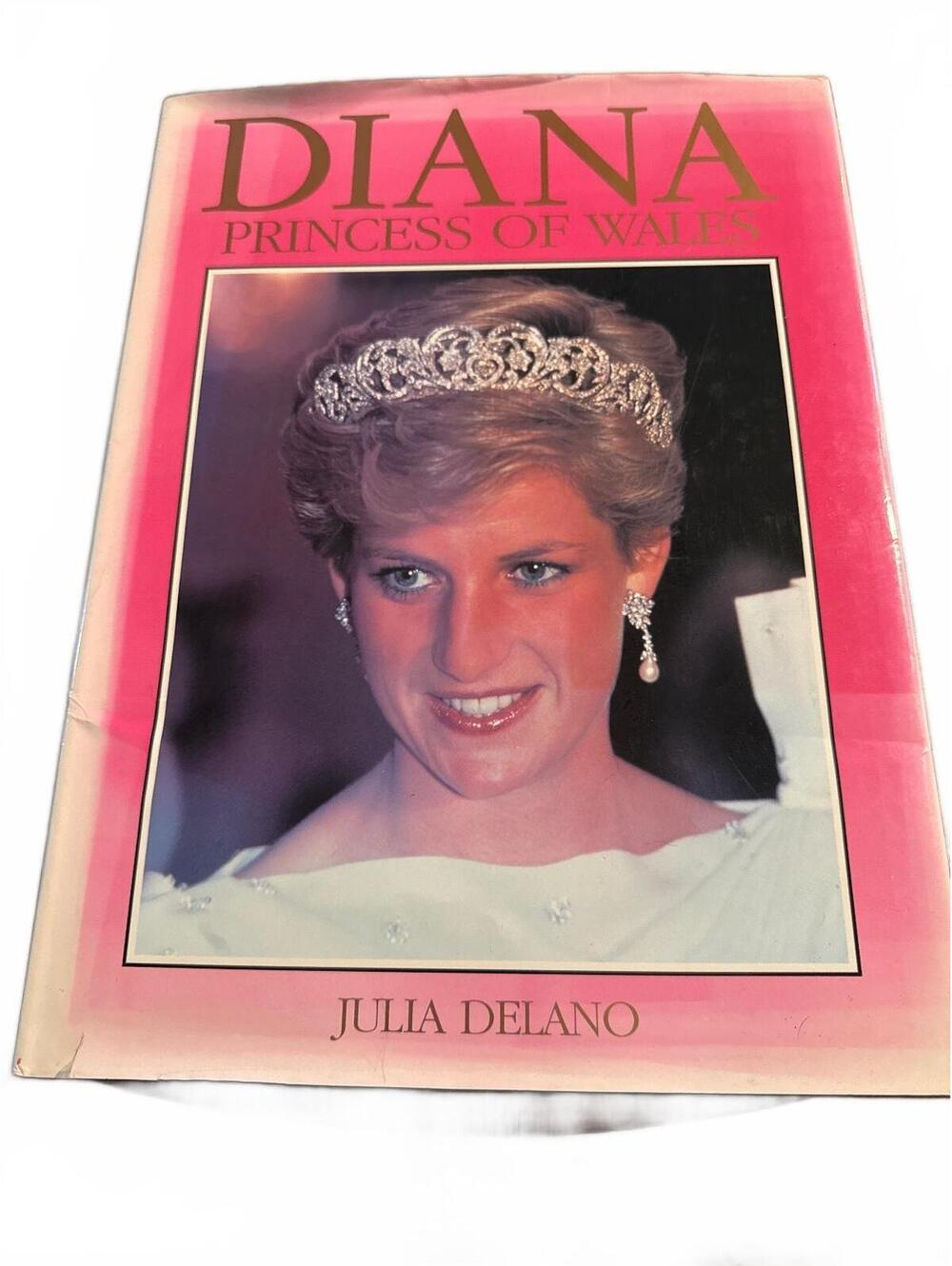 Diana Princess of Wales by Julia Delano Hardcover Book